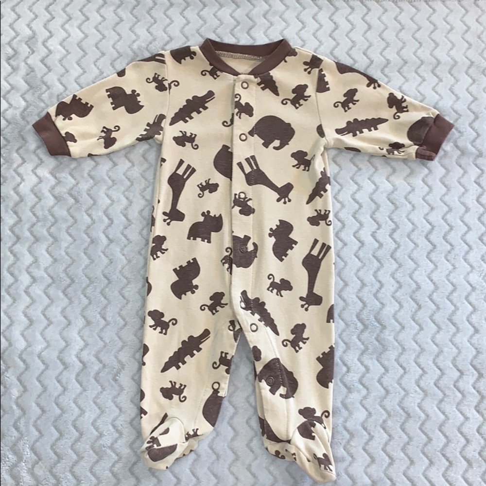 Baby Boy 3 Months Old Carter’s Long Sleeve Onesie